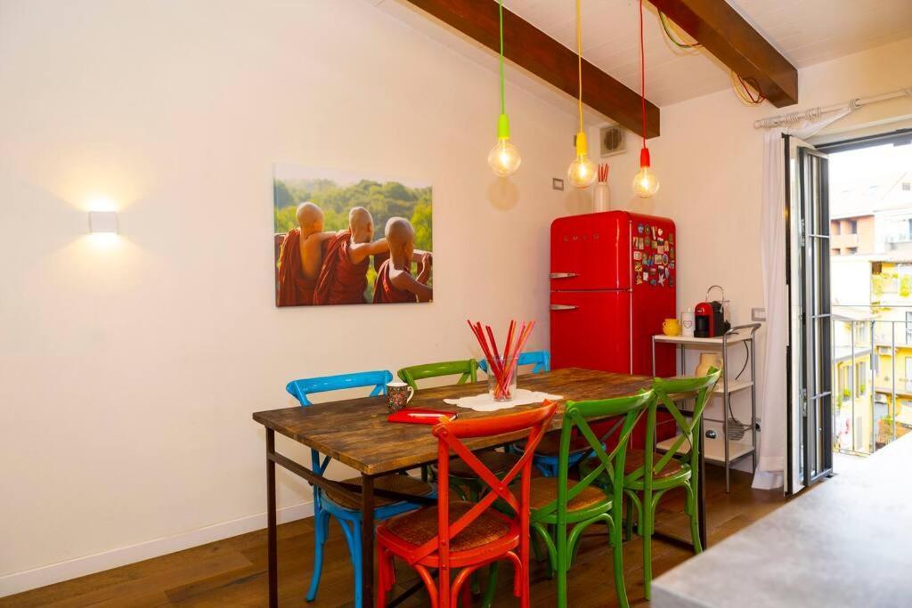 Canonica Attic Apartment Милано Екстериор снимка